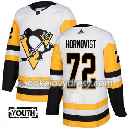 Dětské Hokejový Dres Pittsburgh Penguins Patric Hornqvist 72 Bílá 2017-2018 Adidas Authentic